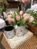 Natural touch, light paint, tulips
